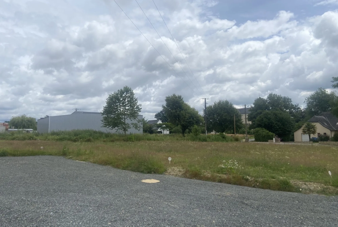 Terrain constructible de 436 m² à Pipriac – Prêt à bâtir et bien situé 