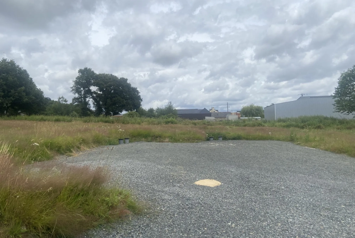 Terrain constructible de 436 m² à Pipriac – Prêt à bâtir et bien situé 