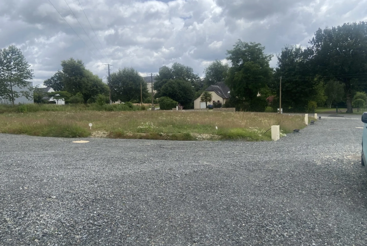 Terrain constructible de 436 m² à Pipriac – Prêt à bâtir et bien situé 