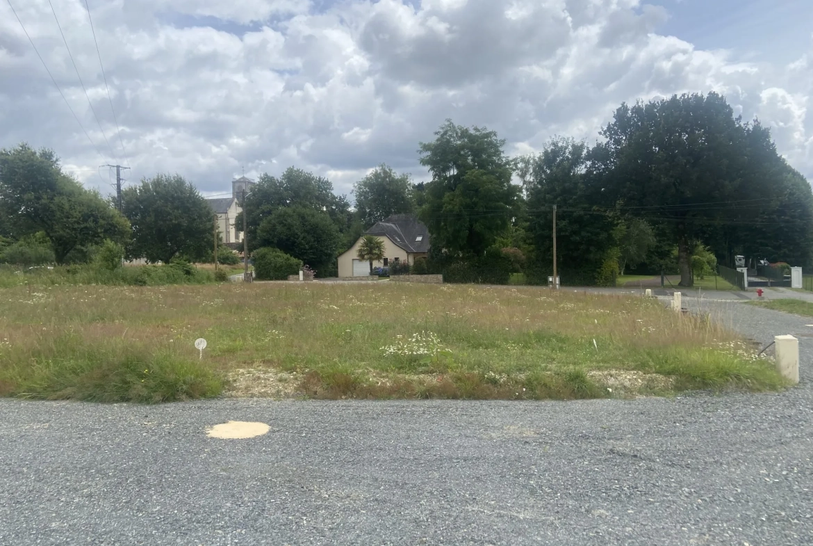 Terrain constructible de 436 m² à Pipriac – Prêt à bâtir et bien situé 
