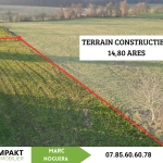 Terrain constructible de 1480 m² à Valdieu-Lutran, proche de Mulhouse