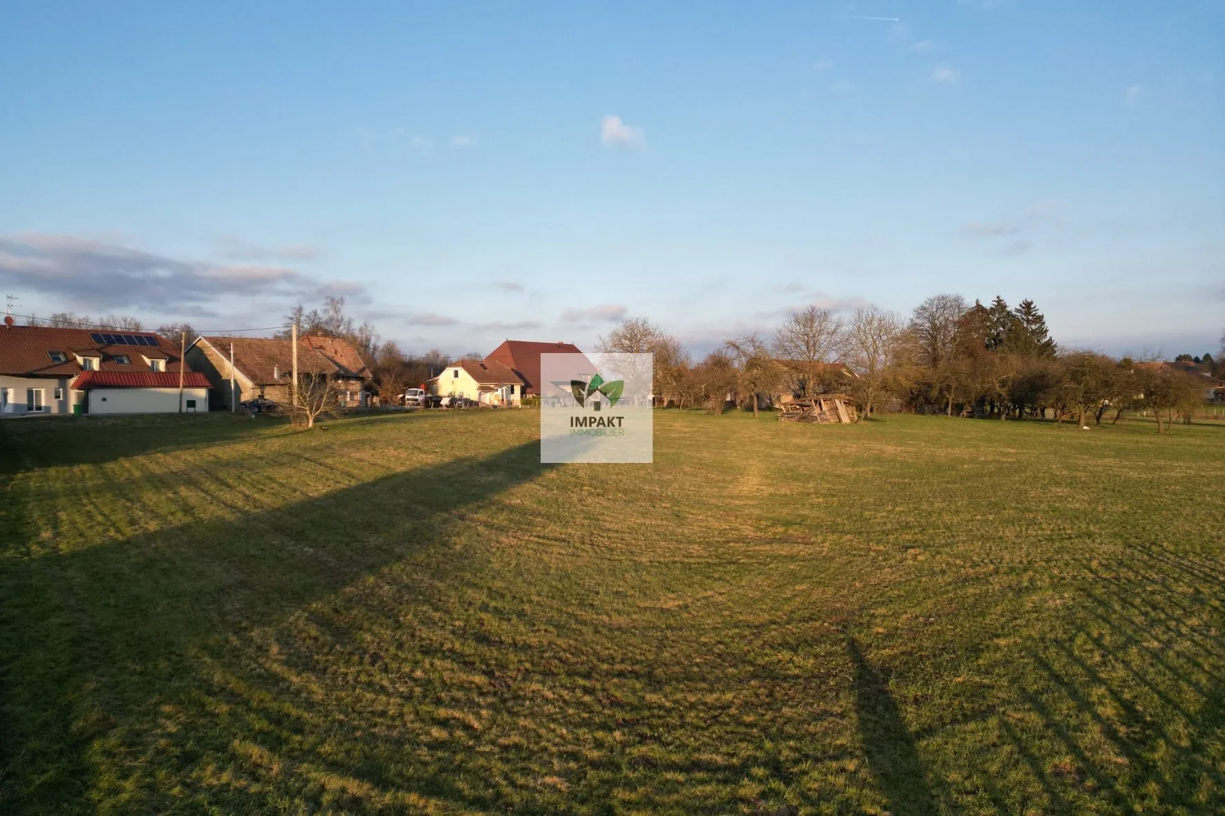 Terrain constructible de 1480 m² à Valdieu-Lutran, proche de Mulhouse 