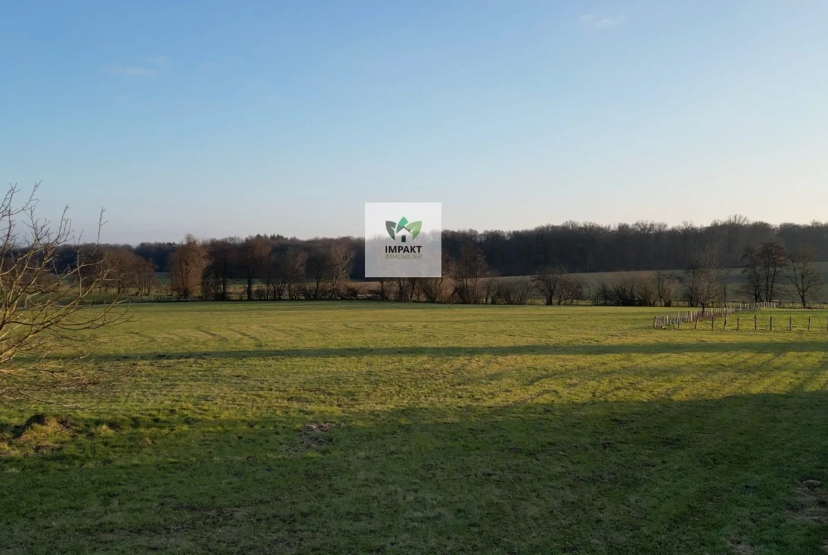 Terrain constructible de 1480 m² à Valdieu-Lutran, proche de Mulhouse 
