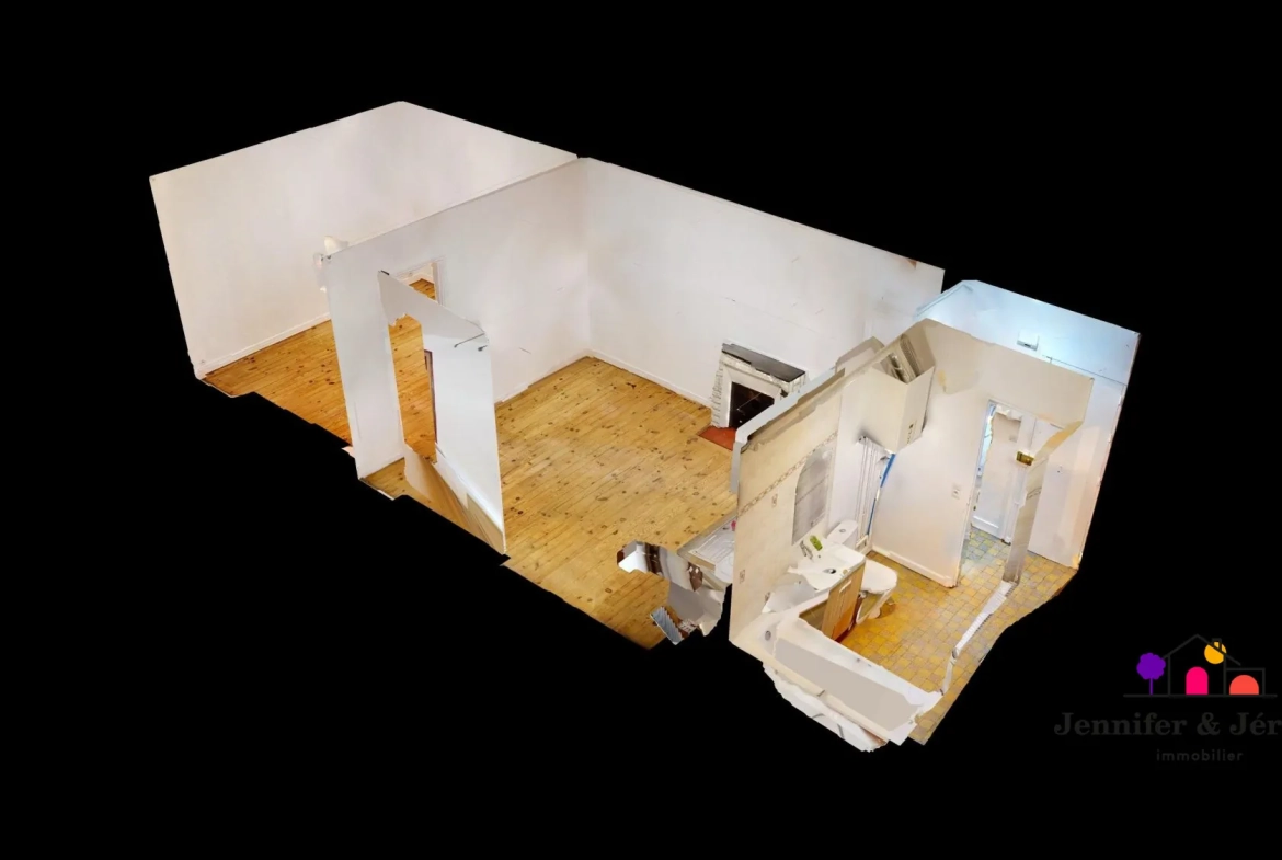 Appartement 2 pièces à Deuil-La-Barre de 33 m² avec cave et proche gare 