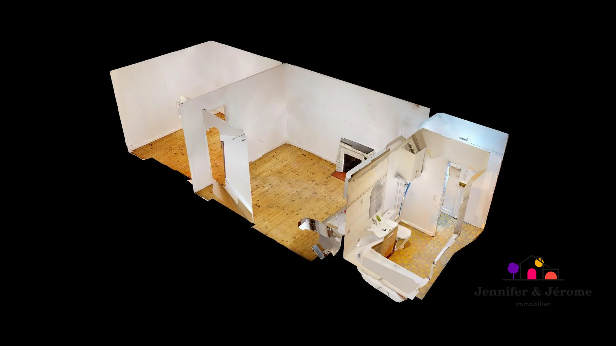 Appartement 2 pièces à Deuil-La-Barre de 33 m² avec cave et proche gare 
