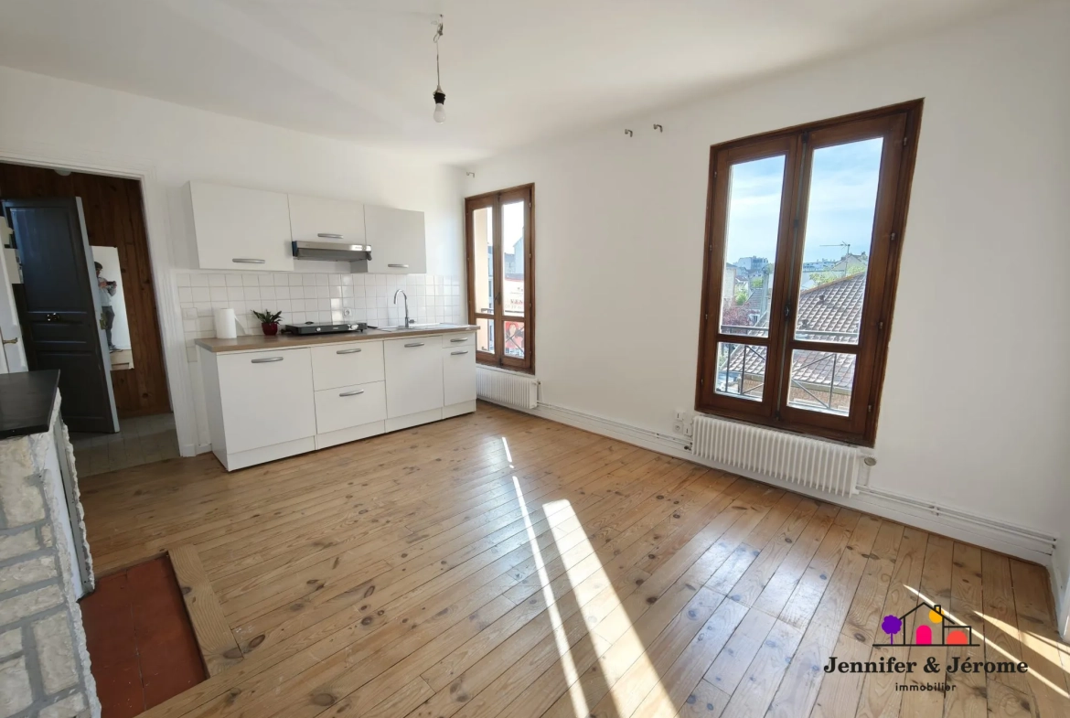 Appartement 2 pièces à Deuil-La-Barre de 33 m² avec cave et proche gare 