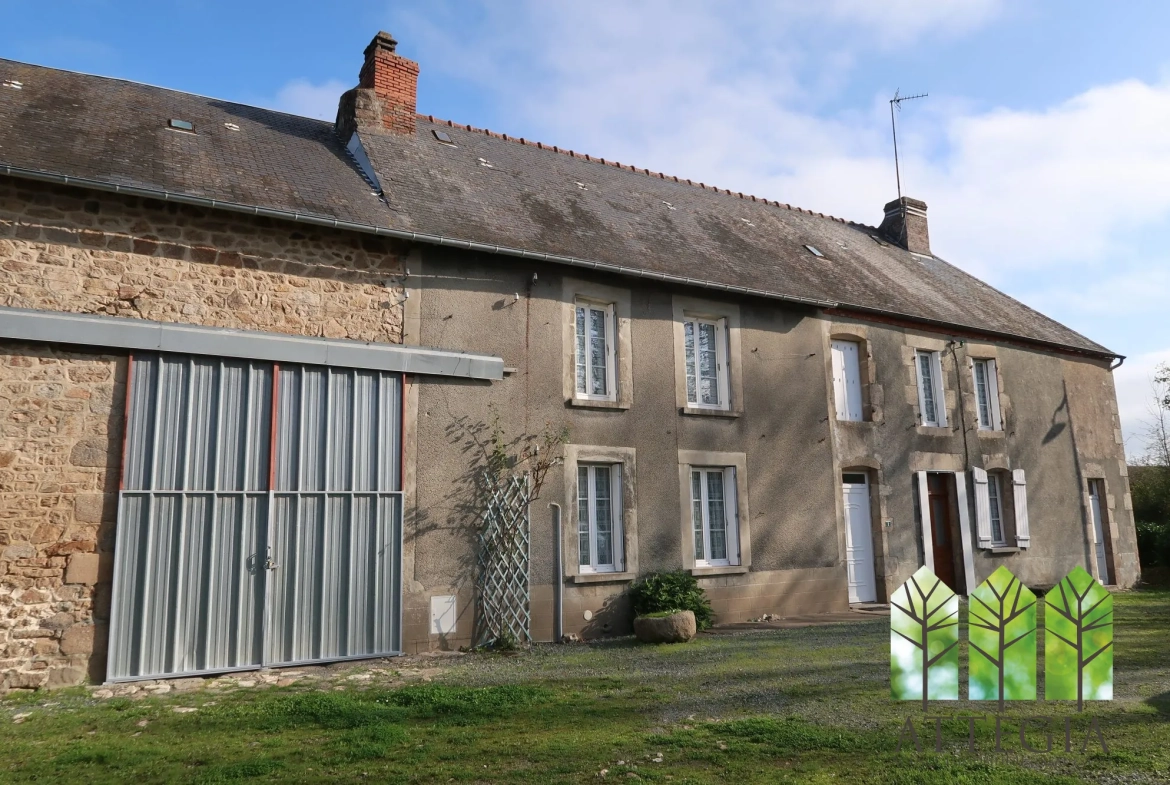 Grande maison à Bonnat avec dépendances et terrain de plus de 9 000 m² 