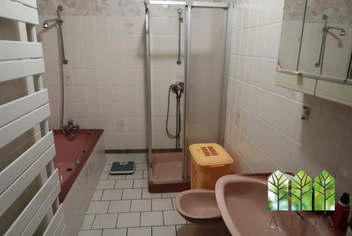 Salle de bain  Grande maison à Bonnat avec dépendances et terrain de plus de 9 000 m² 