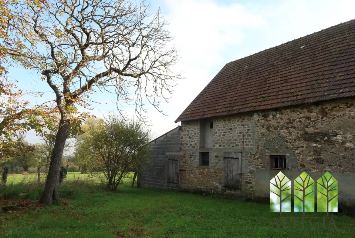 Grande maison à Bonnat avec dépendances et terrain de plus de 9 000 m² 