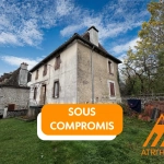 Maison individuelle à vendre à Saint-Santin-Cantalès avec terrain et potentiel de rénovation