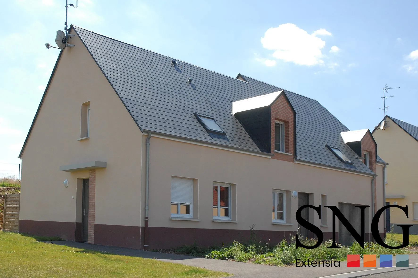 Maison T2 avec jardin et parking privé à Rouxmesnil-Bouteilles 