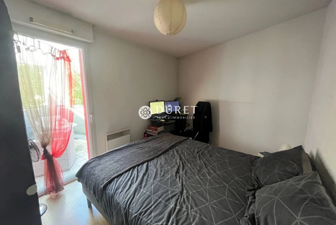 Appartement T2 lumineux avec terrasse à Nantes Souillarderie – Investissement locatif parfait 