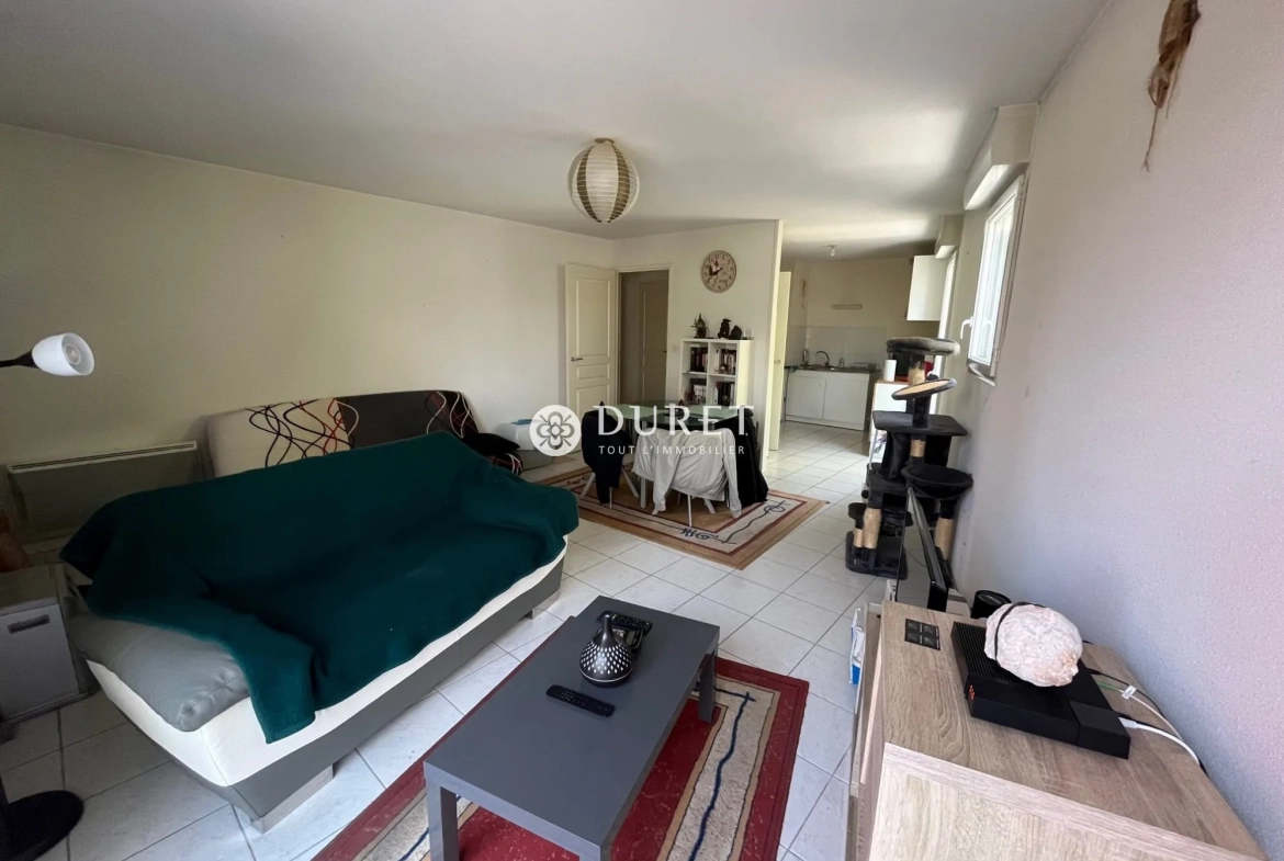 Appartement T2 lumineux avec terrasse à Nantes Souillarderie – Investissement locatif parfait 
