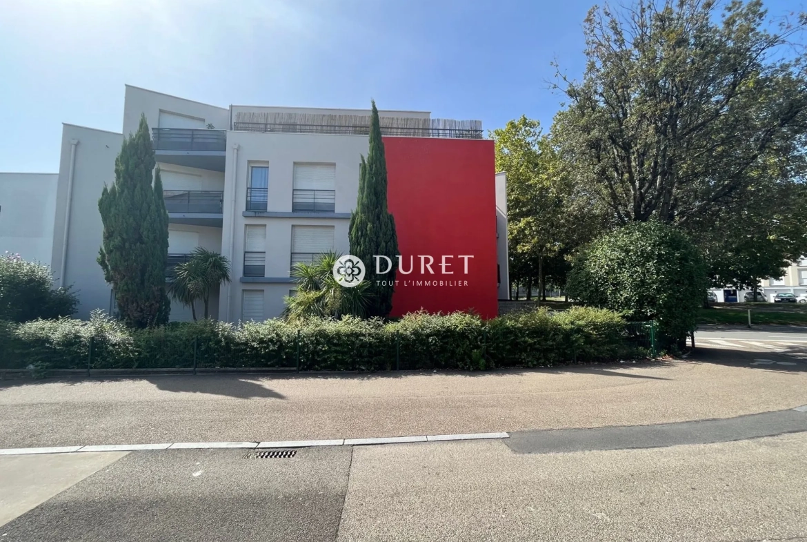 Appartement T2 lumineux avec terrasse à Nantes Souillarderie – Investissement locatif parfait 