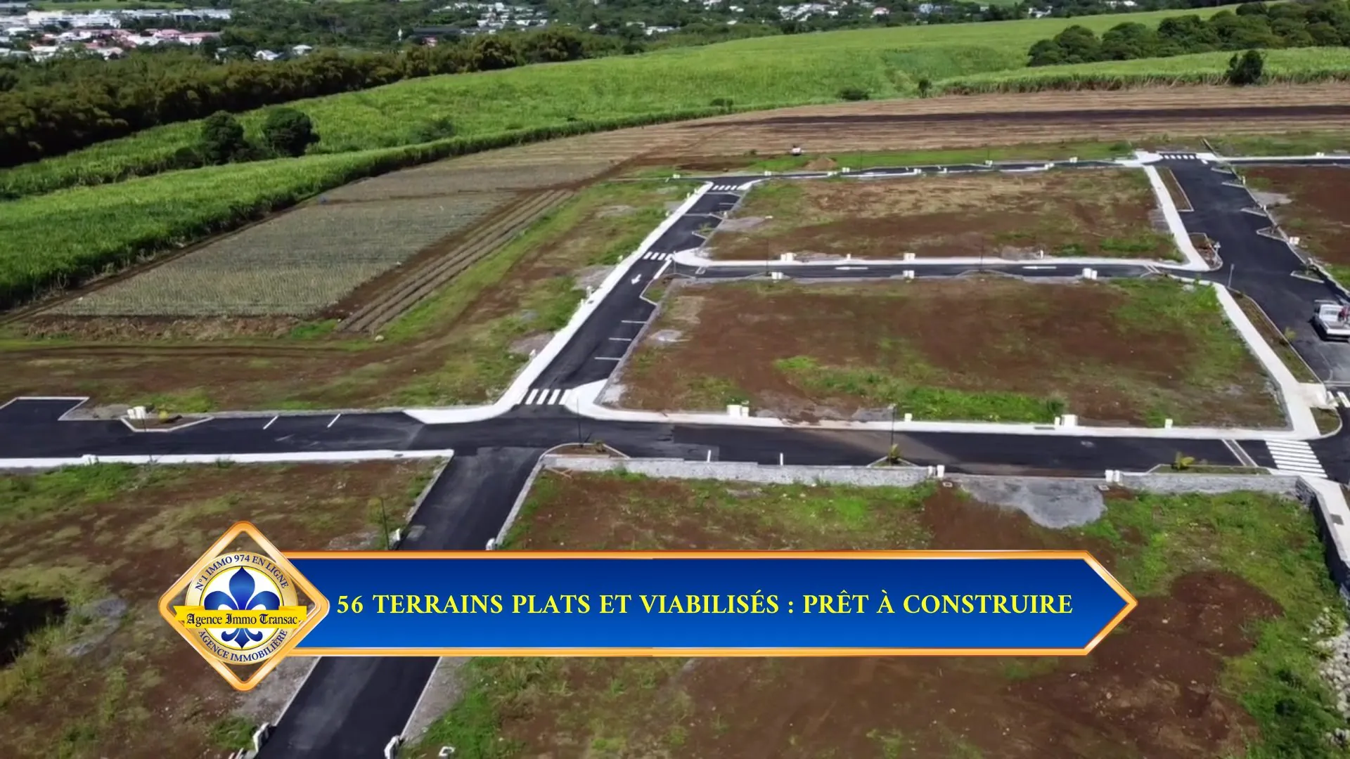 Terrain constructible de 395 m² à Saint-Benoît, emplacement privilégié 