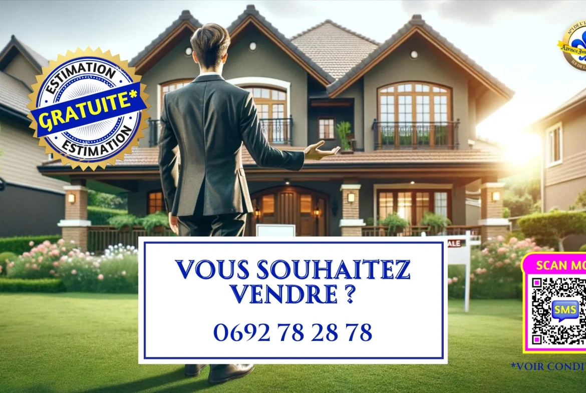 Terrain constructible de 395 m² à Saint-Benoît, emplacement privilégié 