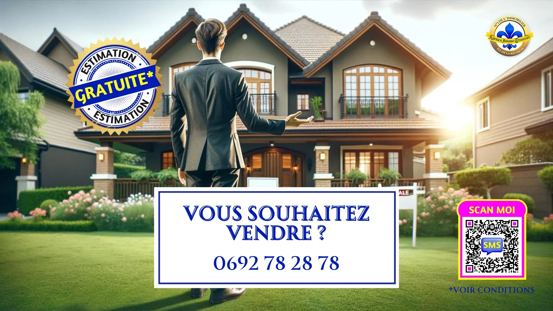 Terrain constructible de 395 m² à Saint-Benoît, emplacement privilégié 