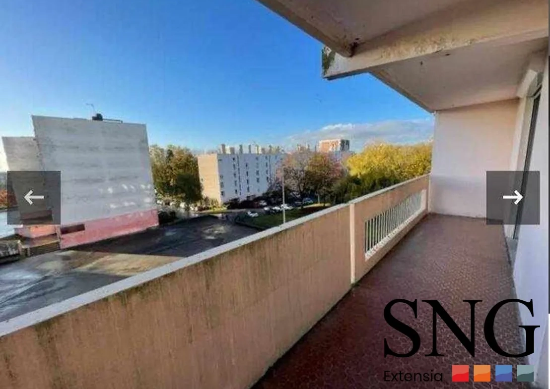 Appartement T5 lumineux de 90m² avec balcon et parking à Wattignies 