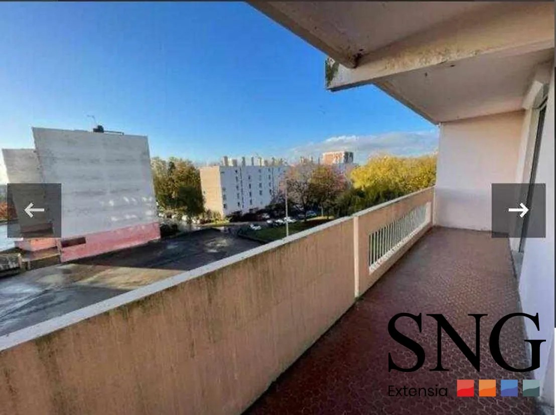 Appartement T5 lumineux de 90m² avec balcon et parking à Wattignies 