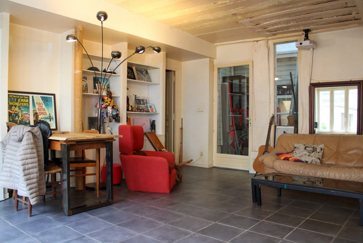 Vente d'un appartement T4 de 85 m² à Rouen rue Beauvoisine - Résidence récente 