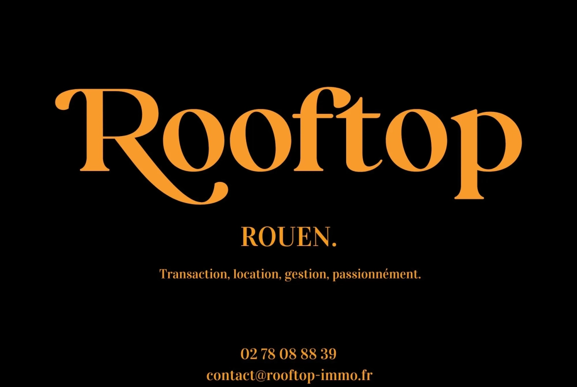 Vente d'un appartement T4 de 85 m² à Rouen rue Beauvoisine - Résidence récente 