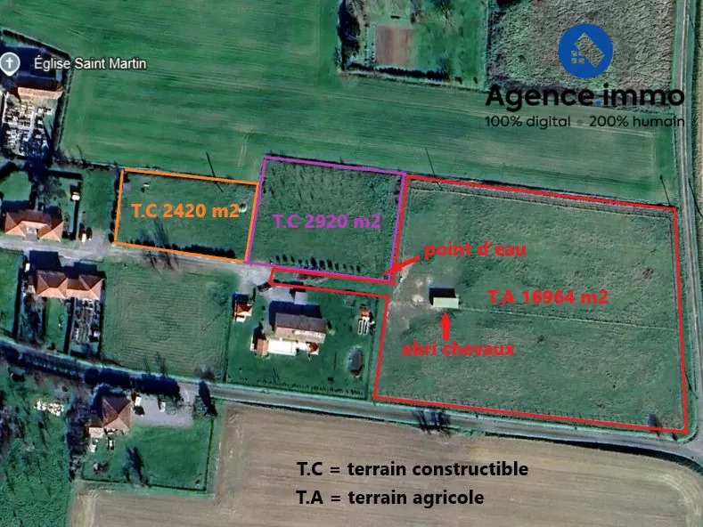 Terrain constructible à Lagarde-Hachan avec vue sur Pyrénées – Idéal pour votre projet 