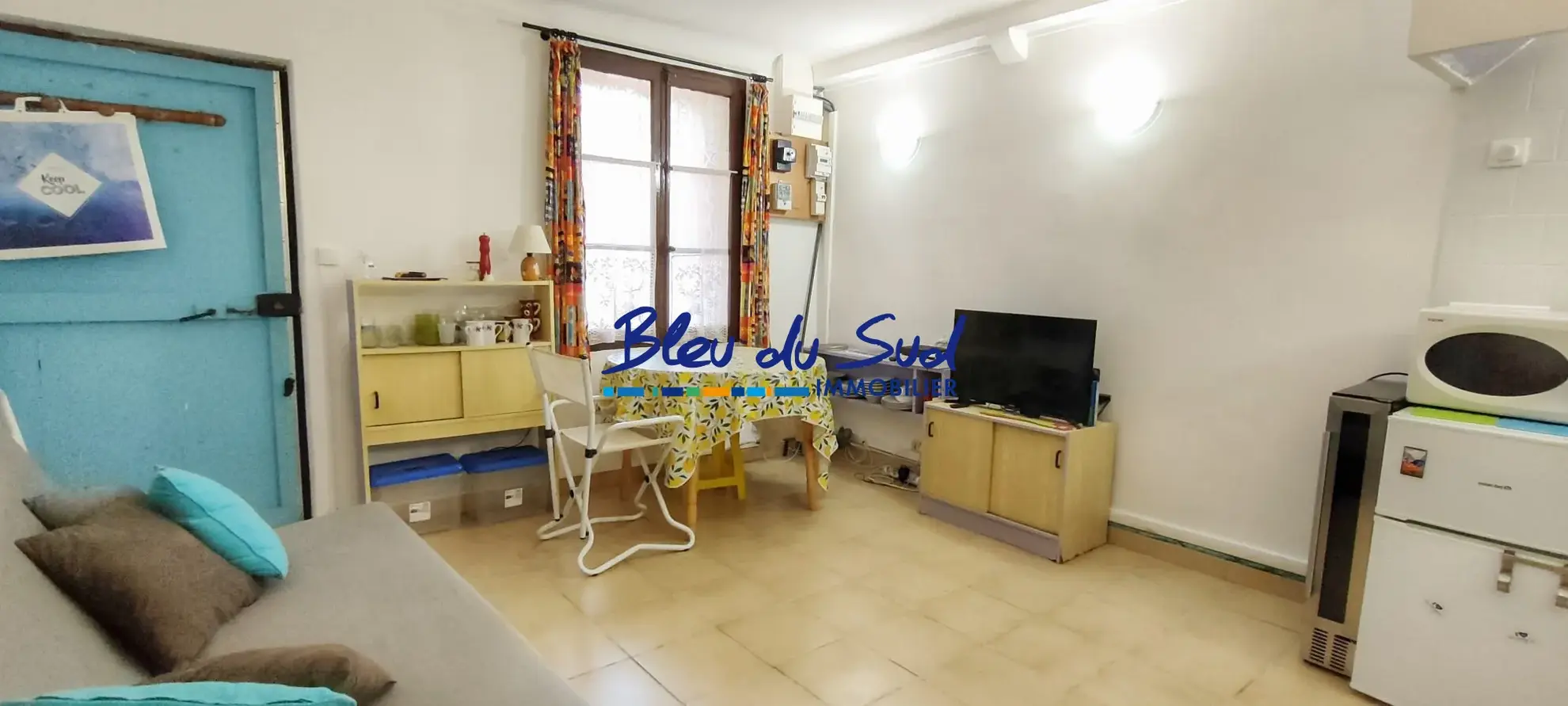 Piece de vie Maison de village rénovée à vendre à Vernet-les-Bains avec 2 chambres 