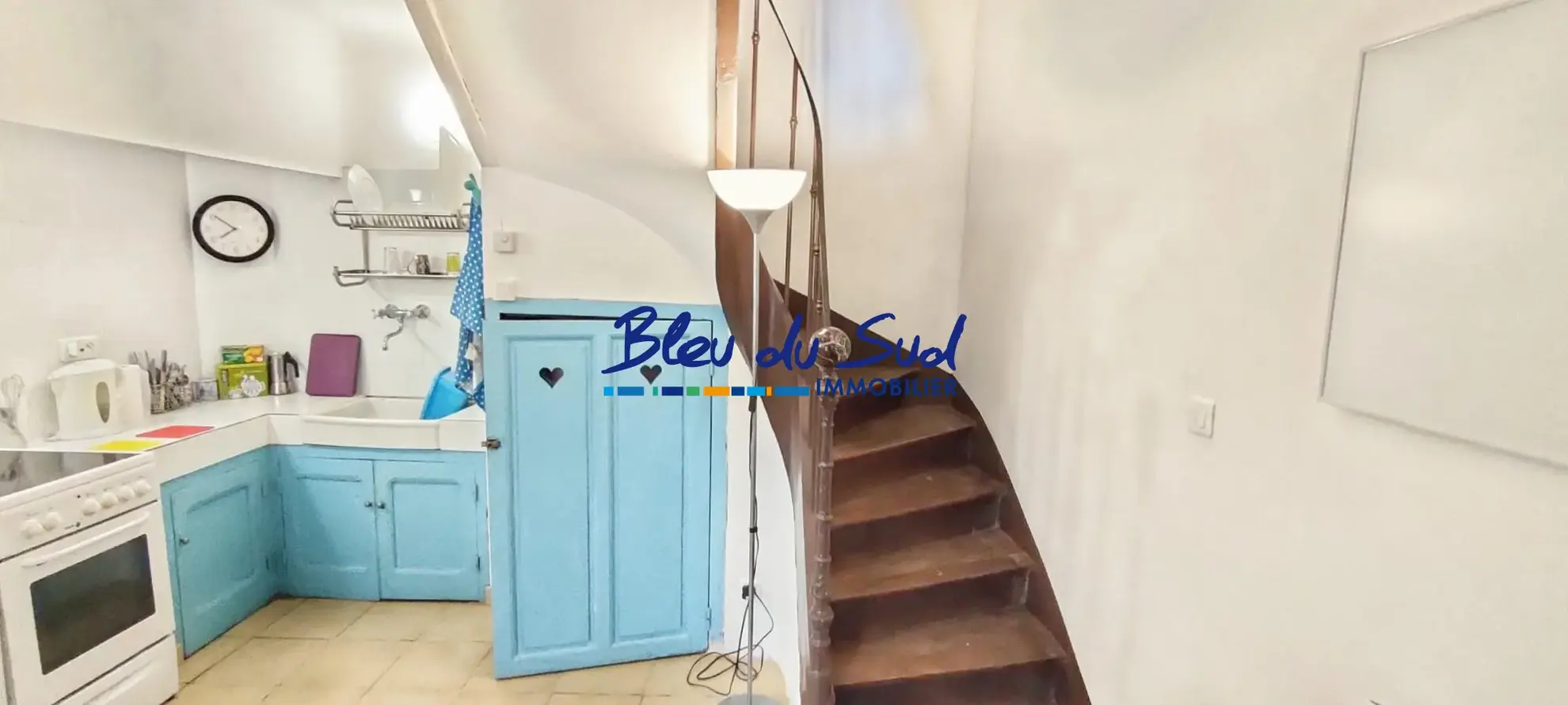 Piece de vie Maison de village rénovée à vendre à Vernet-les-Bains avec 2 chambres 