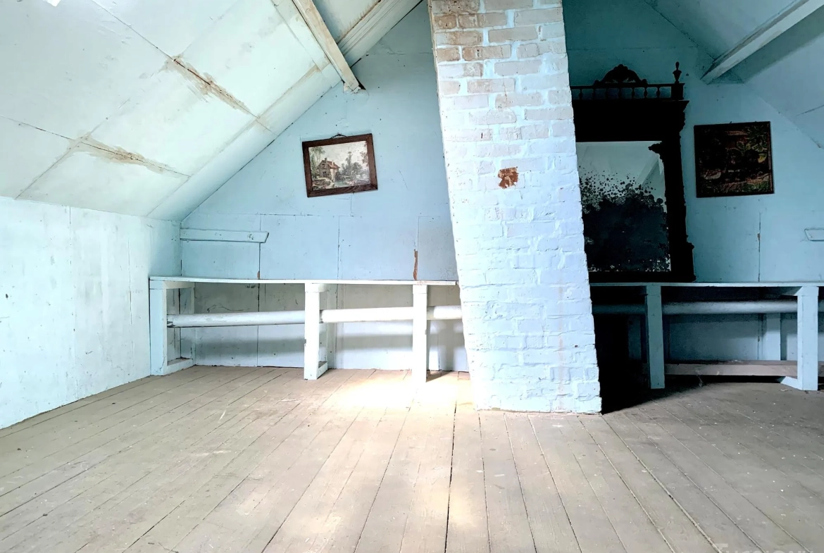 Maison avec 3 chambres, cour et dépendances à Gamaches, proche de la Baie de Somme 