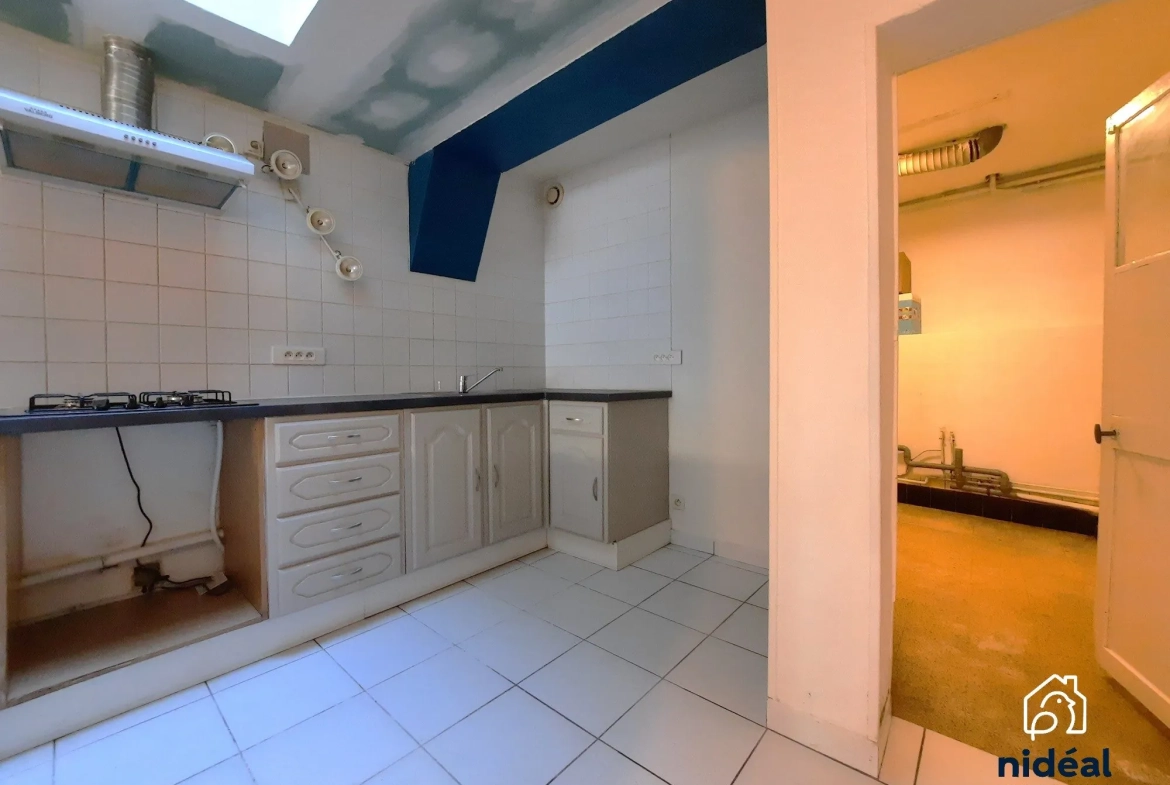 Maison de ville à vendre à Avesnes-sur-Helpe - 112 m² avec 3 chambres 