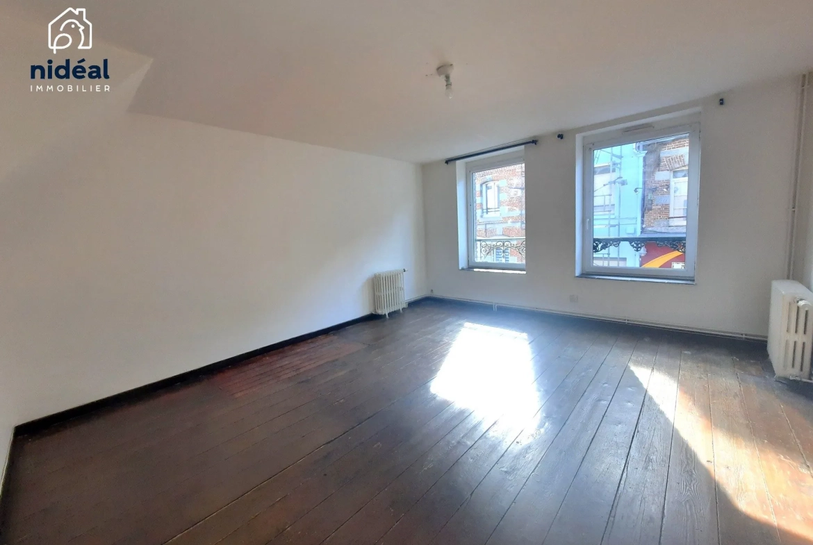 Maison de ville à vendre à Avesnes-sur-Helpe - 112 m² avec 3 chambres 