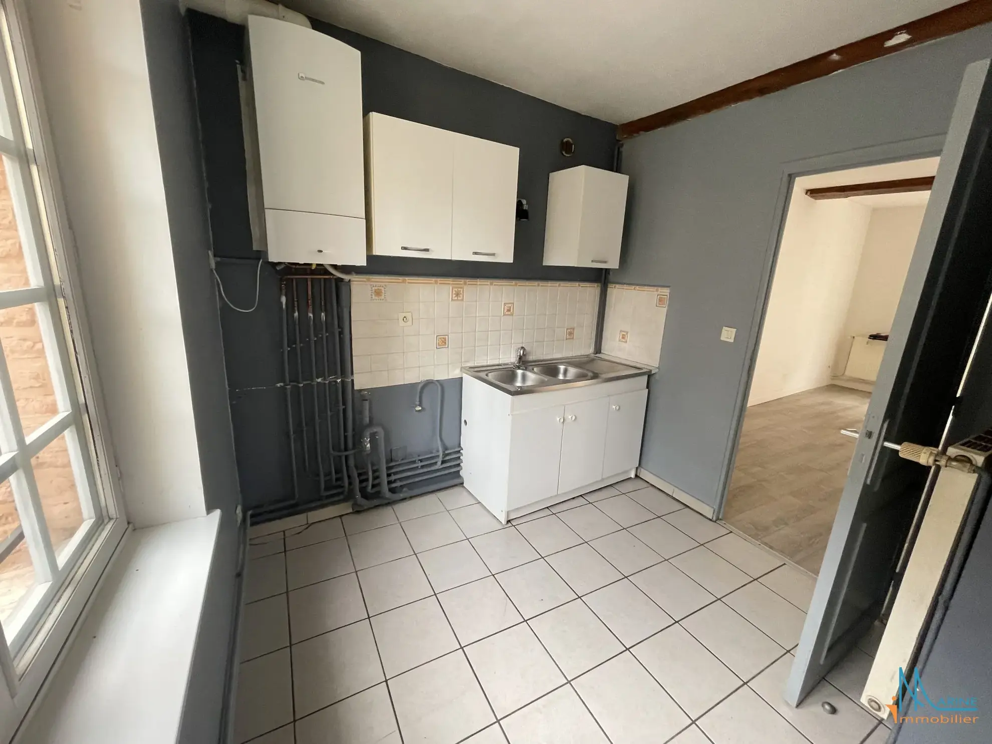 Appartement lumineux à vendre au cœur de Dieppe, 2 chambres, 70 m² 