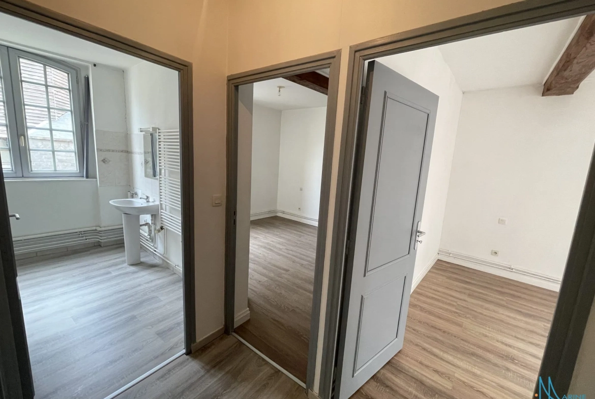 Appartement lumineux à vendre au cœur de Dieppe, 2 chambres, 70 m² 