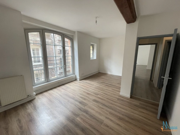 Appartement lumineux à vendre au cœur de Dieppe, 2 chambres, 70 m²