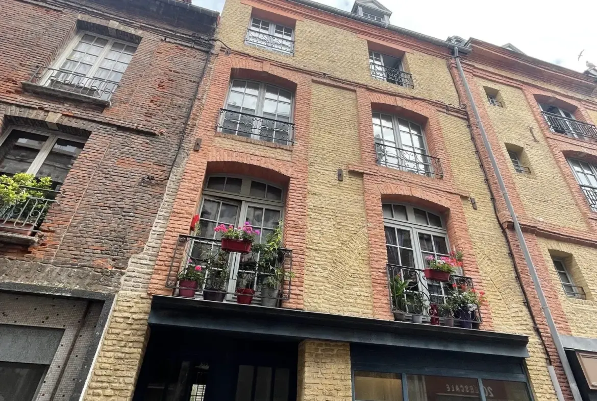 Appartement lumineux à vendre au cœur de Dieppe, 2 chambres, 70 m² 