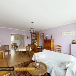 À vendre appartement traversant de 75 m² avec balcon, garage et cave à Saint-Étienne