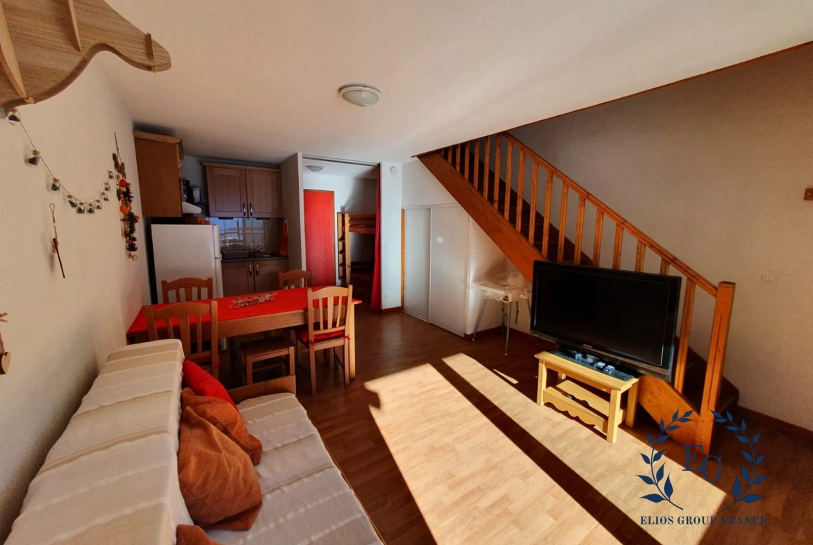 Appartement duplex meublé avec vue sur les pistes à Bottières, Saint-Pancrace 