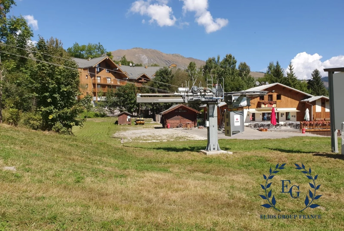 Appartement duplex meublé avec vue sur les pistes à Bottières, Saint-Pancrace 
