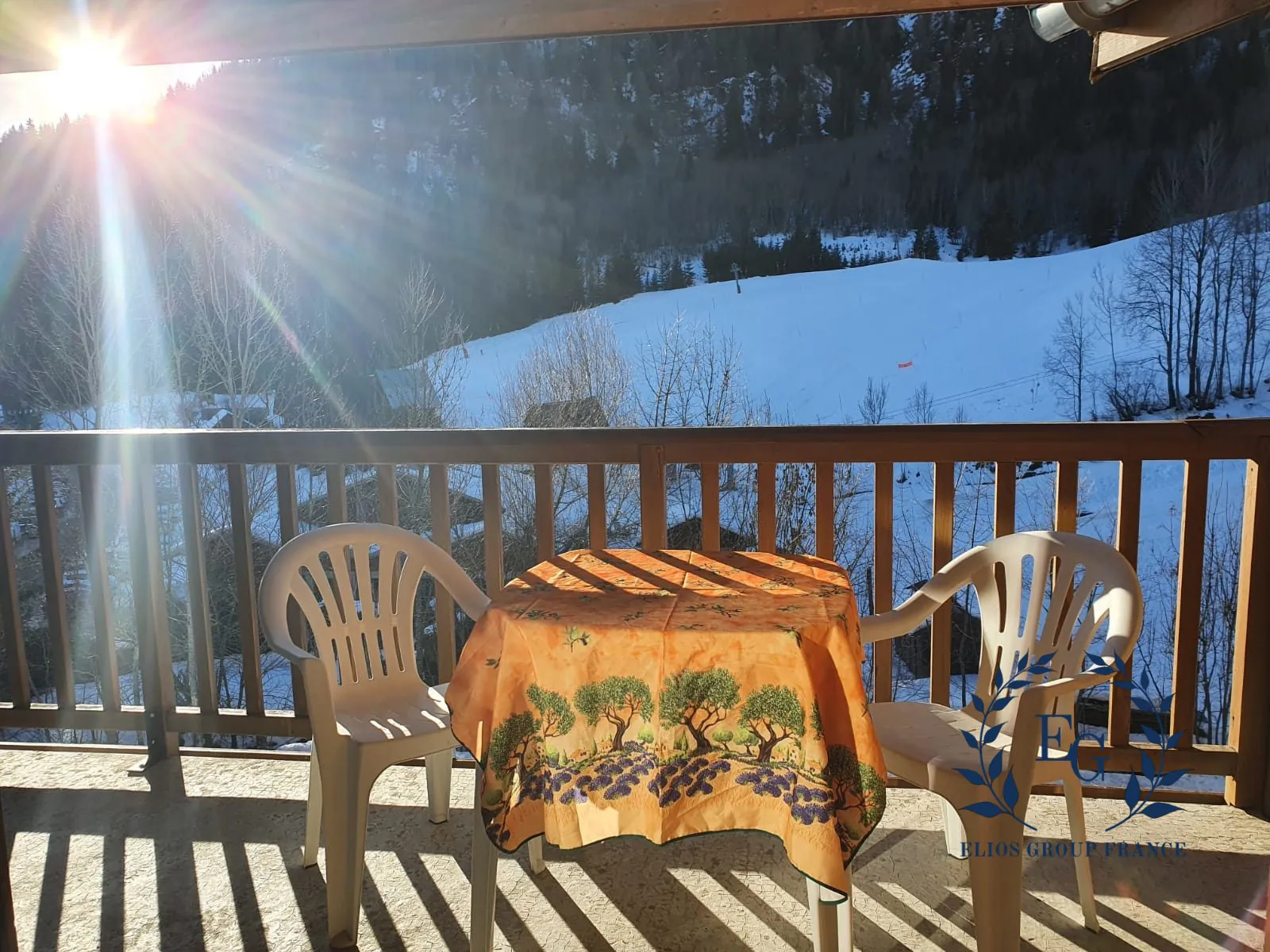 Appartement duplex meublé avec vue sur les pistes à Bottières, Saint-Pancrace 