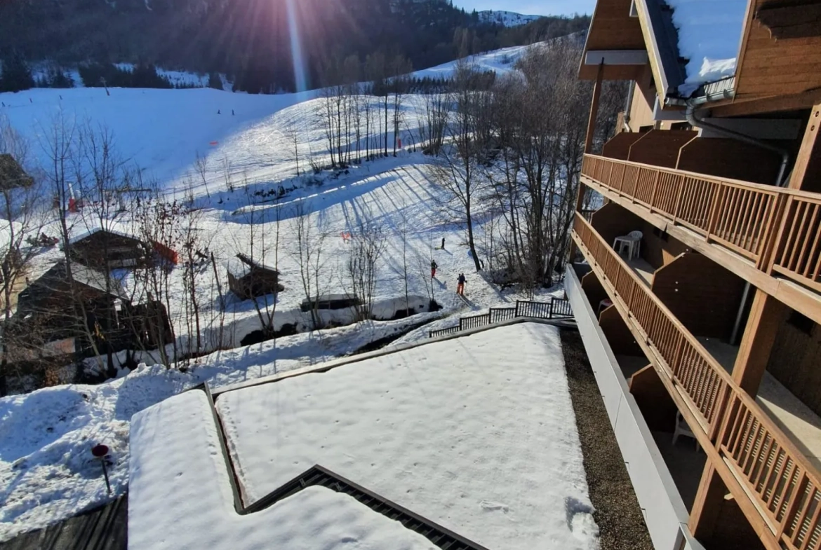 Appartement duplex meublé avec vue sur les pistes à Bottières, Saint-Pancrace 