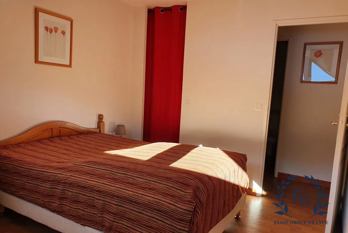 Appartement duplex meublé avec vue sur les pistes à Bottières, Saint-Pancrace 