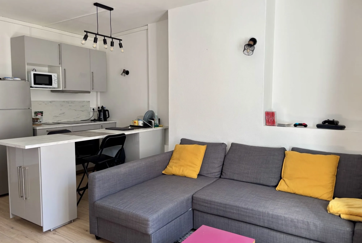 Appartement T2 rénové à Dijon dans le quartier Darcy - Meublé et lumineux 