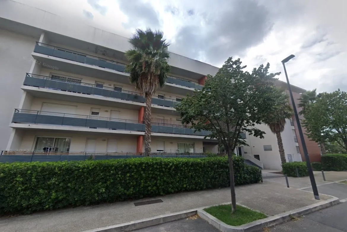 Appartement T2 à Montpellier de 43,43 m² avec parking et loggia 