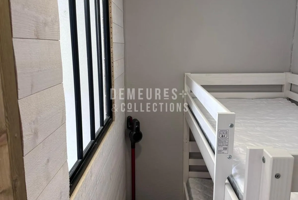 Studio 22 m² rénové avec vue sur pistes à La Plagne Centre 
