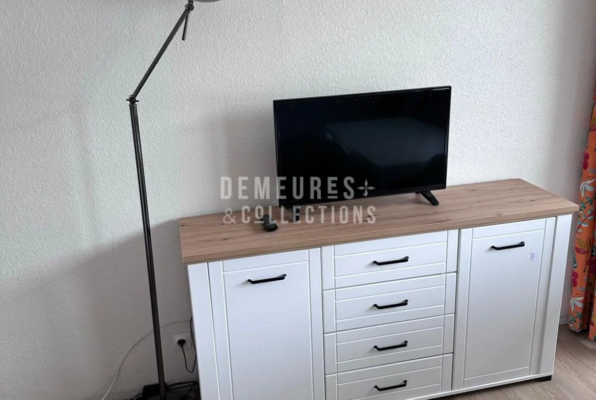 Studio 22 m² rénové avec vue sur pistes à La Plagne Centre 
