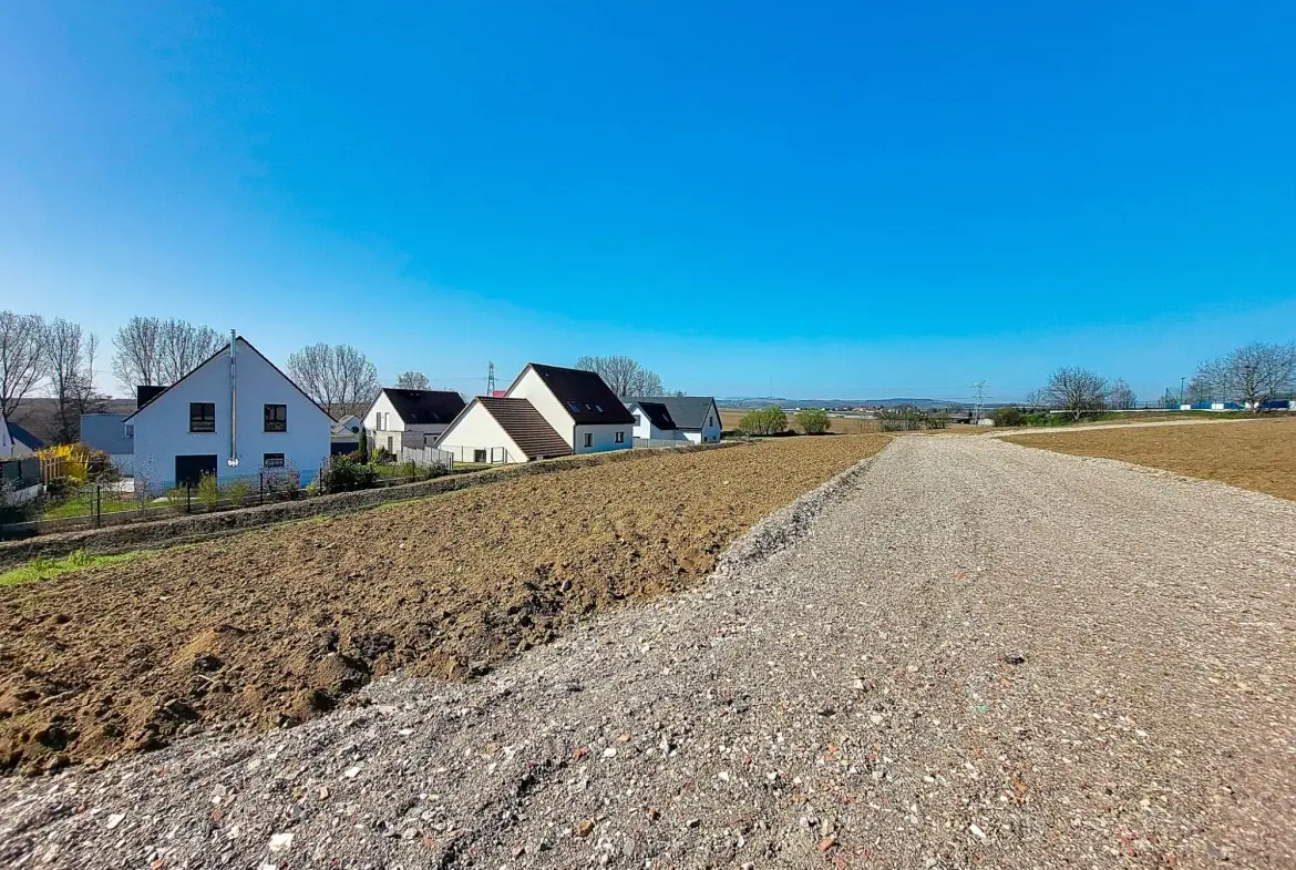 Terrain constructible viabilisé à Schnersheim, proche Strasbourg - Opportunité rare 