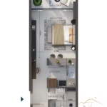 Studio neuf avec balcon et piscine à Dubai - Opportunité unique 2026
