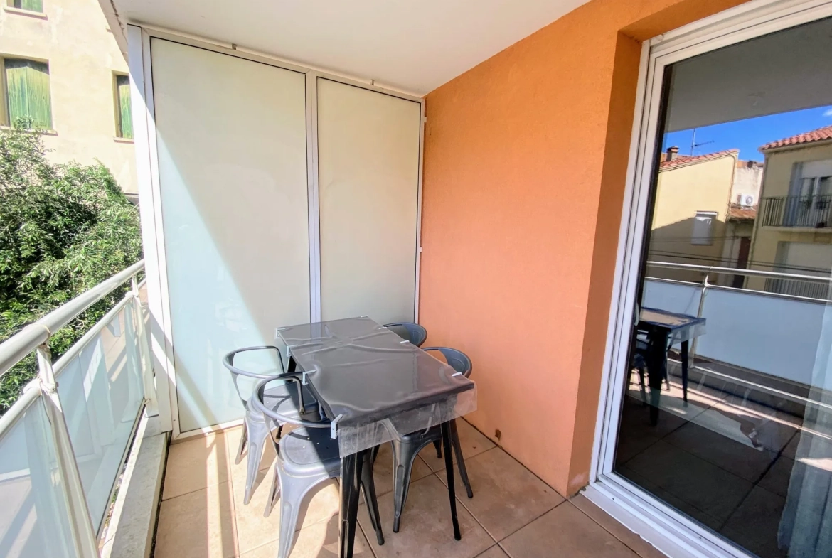 Appartement 3 pièces à vendre à Port-Vendres avec terrasse et parking sécurisé 