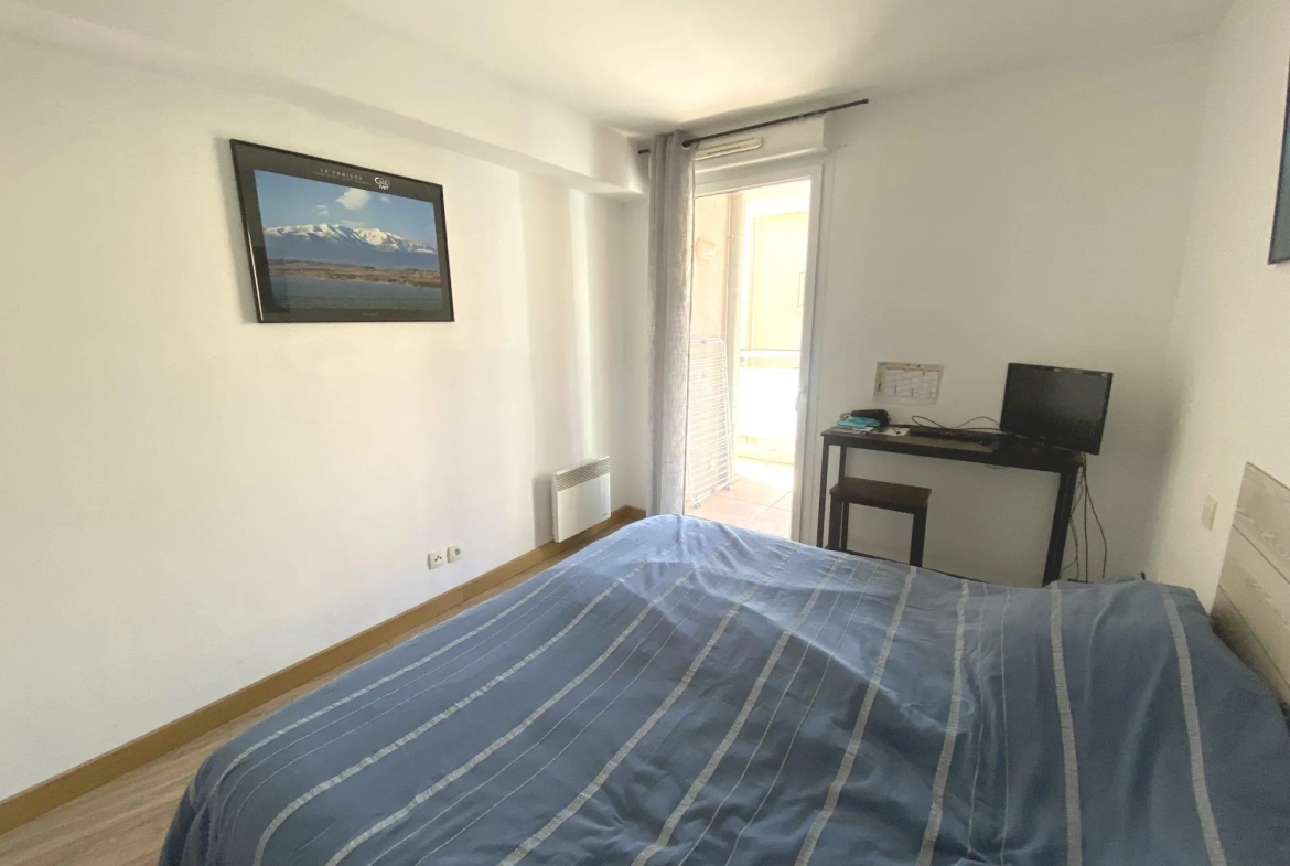 Appartement 3 pièces à vendre à Port-Vendres avec terrasse et parking sécurisé 