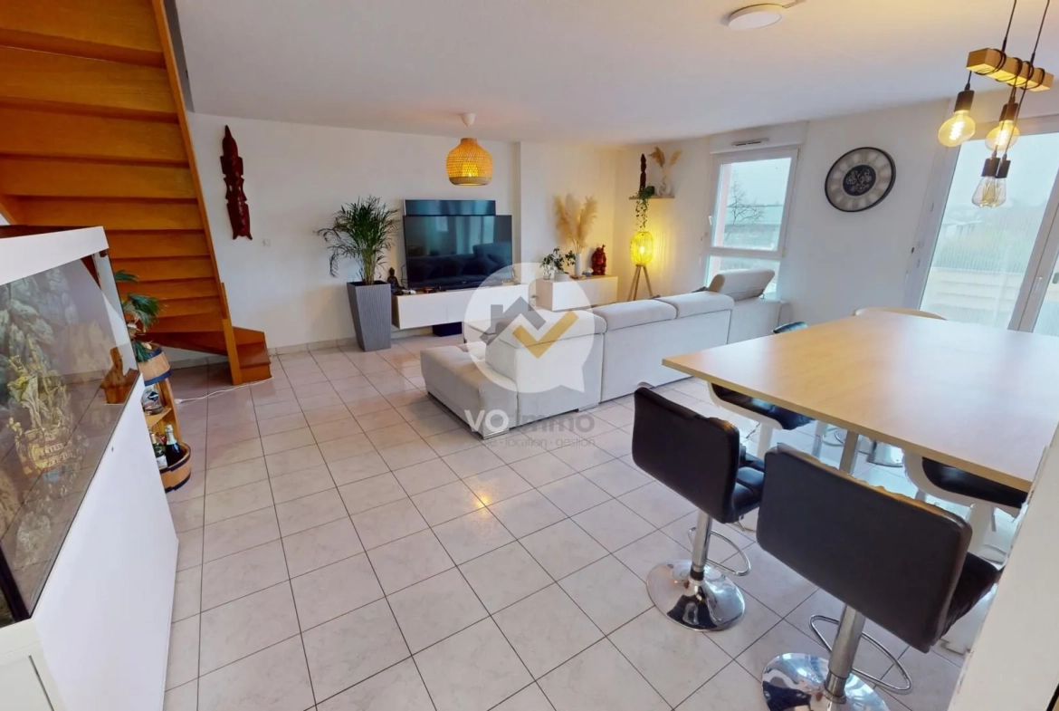 Belle opportunité d'achat : duplex lumineux de 82 m² à Wittenheim 